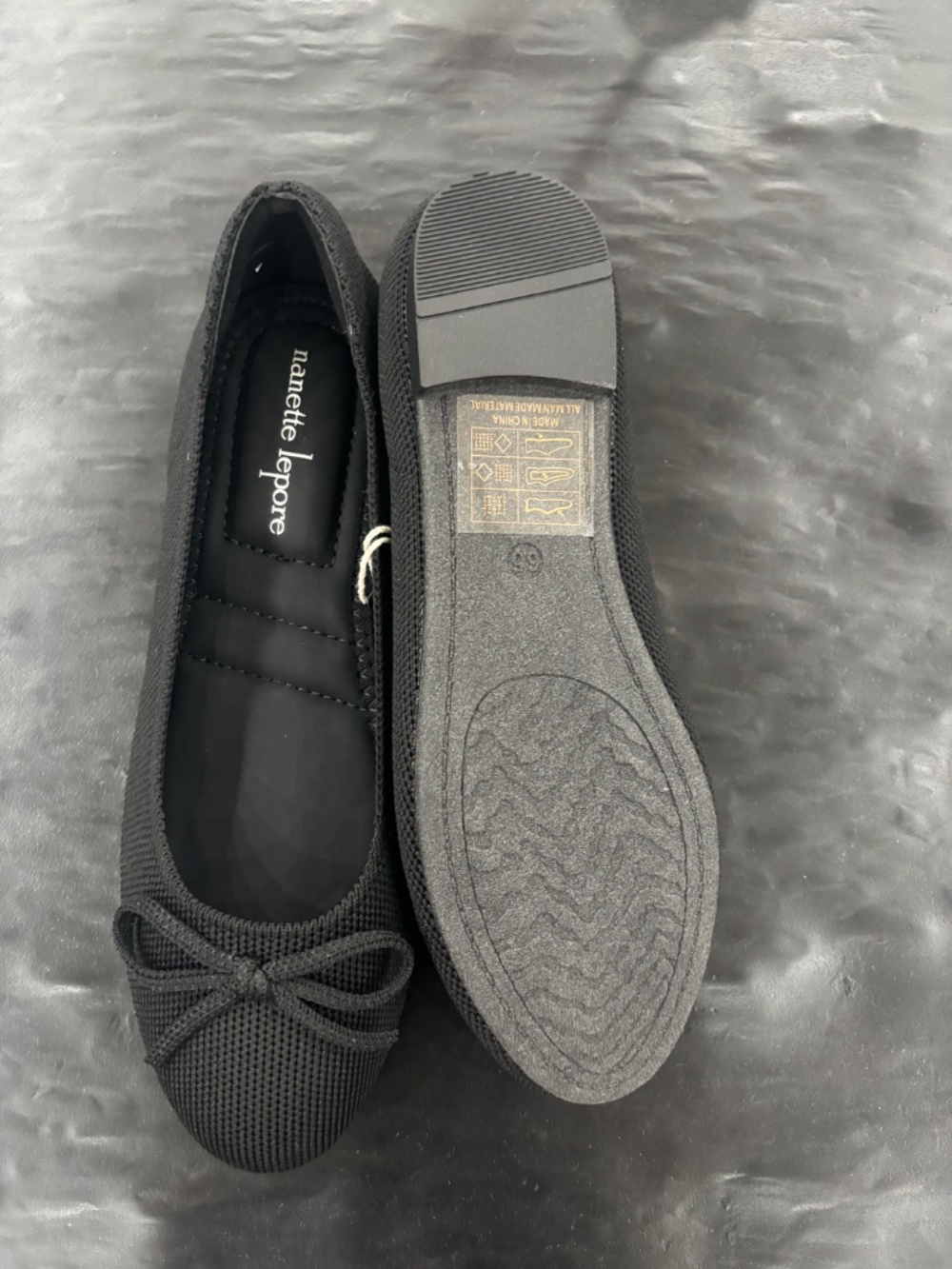 Nanette Lepore Casey Bow Women's Shoes Black  NWT. - Picture 11 of 11